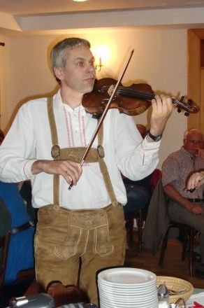 Hannes mit der Geige